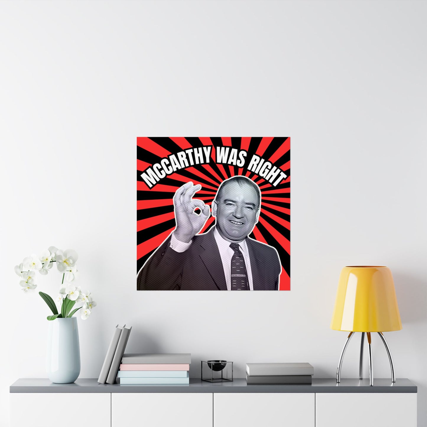 McCarthy Was Right Design 5 Matte Vertical Posters