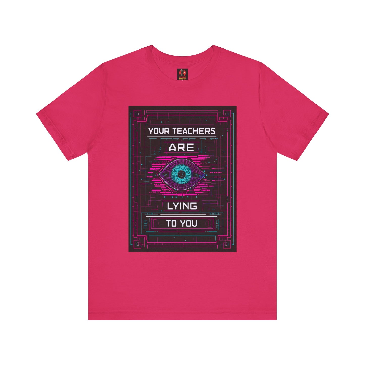 Your Teachers Are Lying To You Unisex Jersey Tee