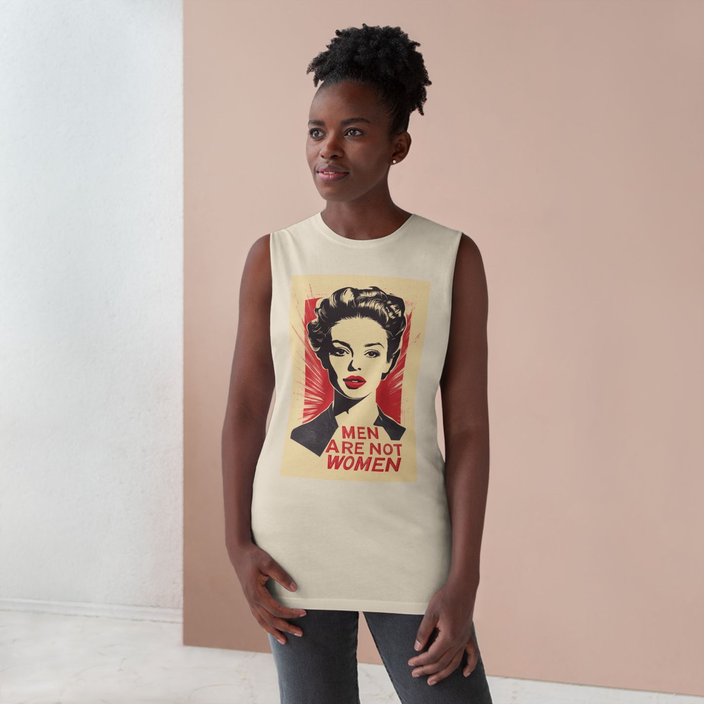 Men Are Not Women Tank Top
