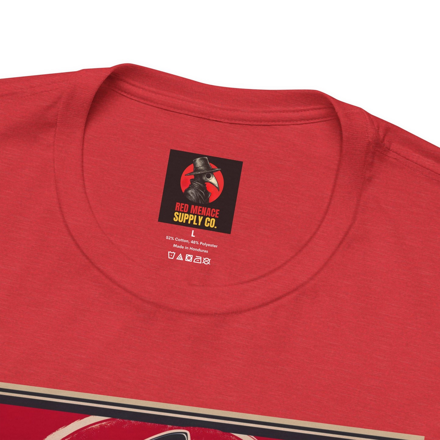 Red Menace Collective Propaganda Unisex Jersey Short Sleeve Tee