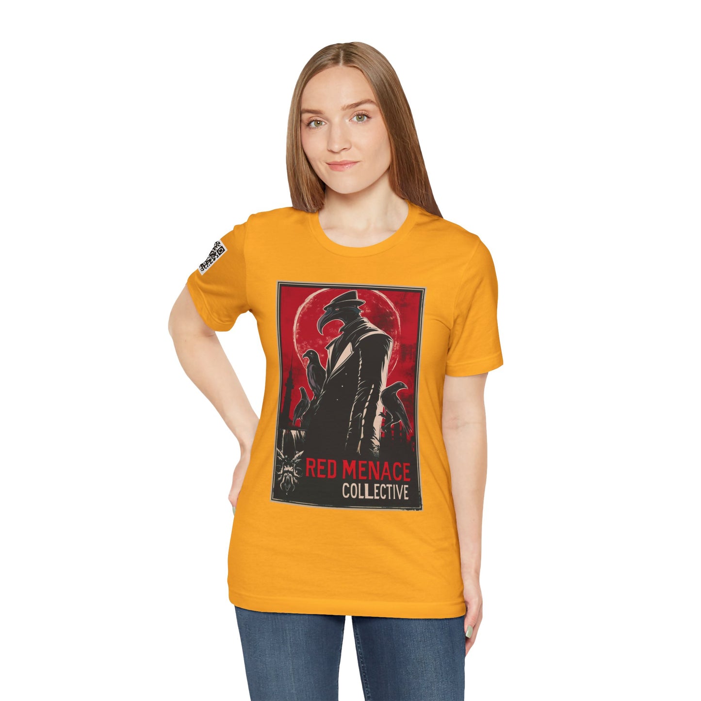 Red Menace Collective Propaganda Unisex Jersey Short Sleeve Tee