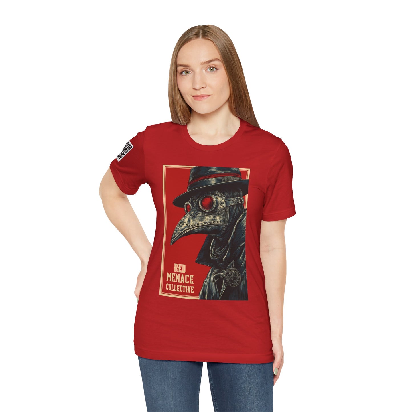 Red Menace Collective Plague Doctor Propaganda T-Shirt