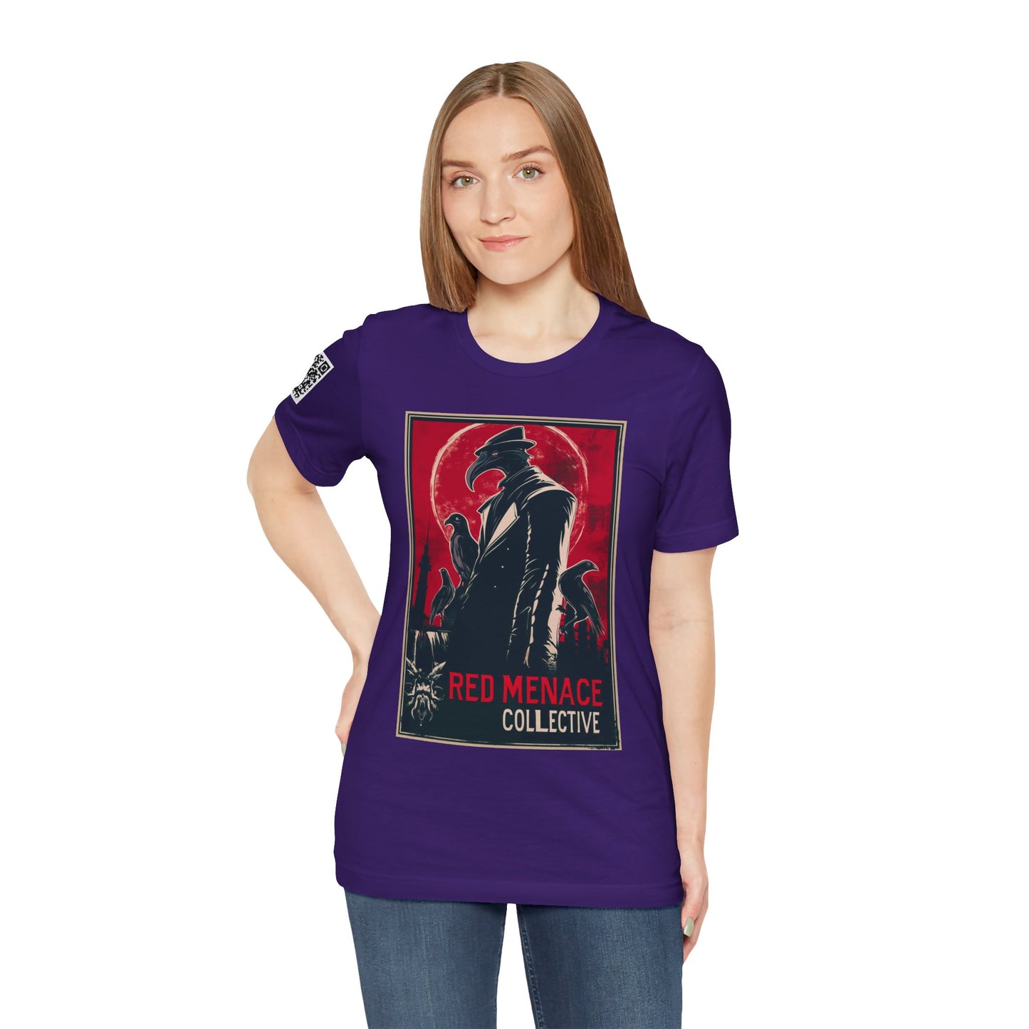 Red Menace Collective Propaganda Unisex Jersey Short Sleeve Tee