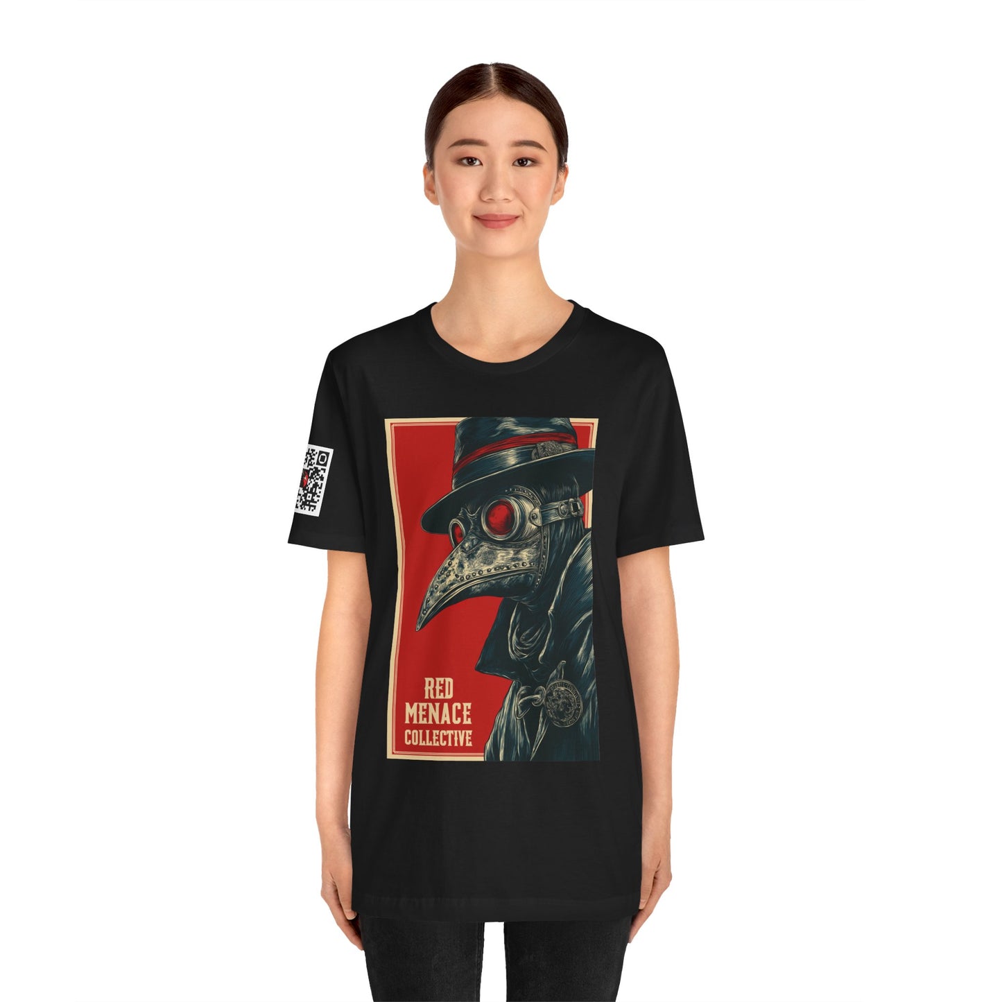 Red Menace Collective Plague Doctor Propaganda T-Shirt