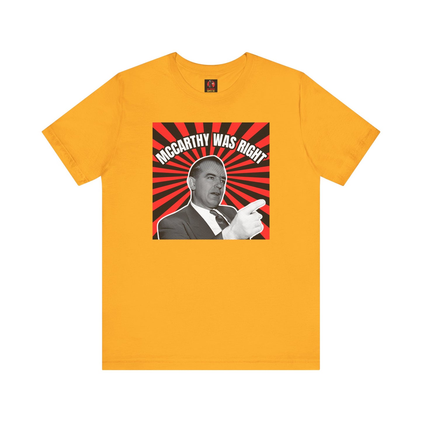 McCarthy Was Right Design 2 Unisex Jersey Short Sleeve Tee