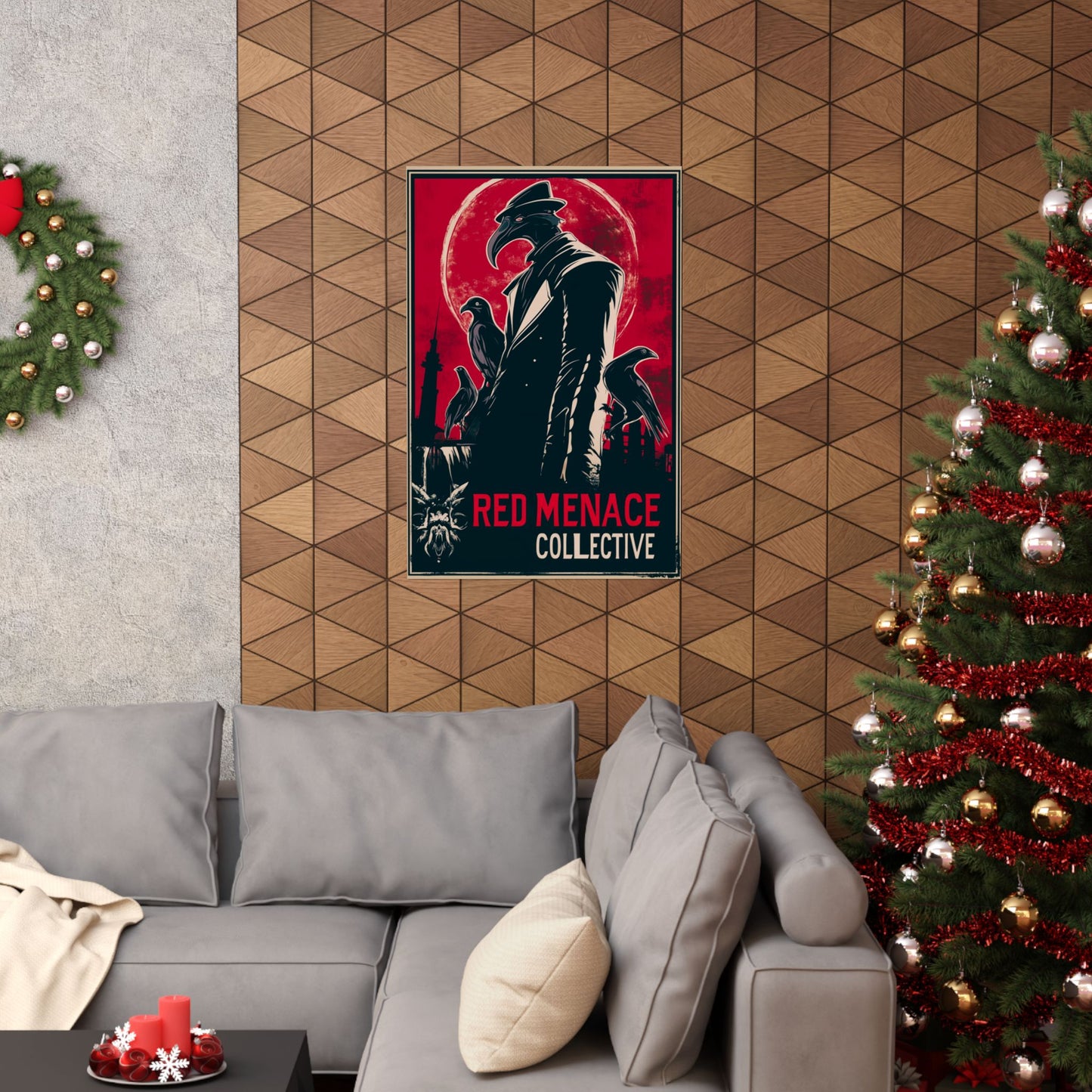Red Menace Collective Propaganda Matte Vertical Posters