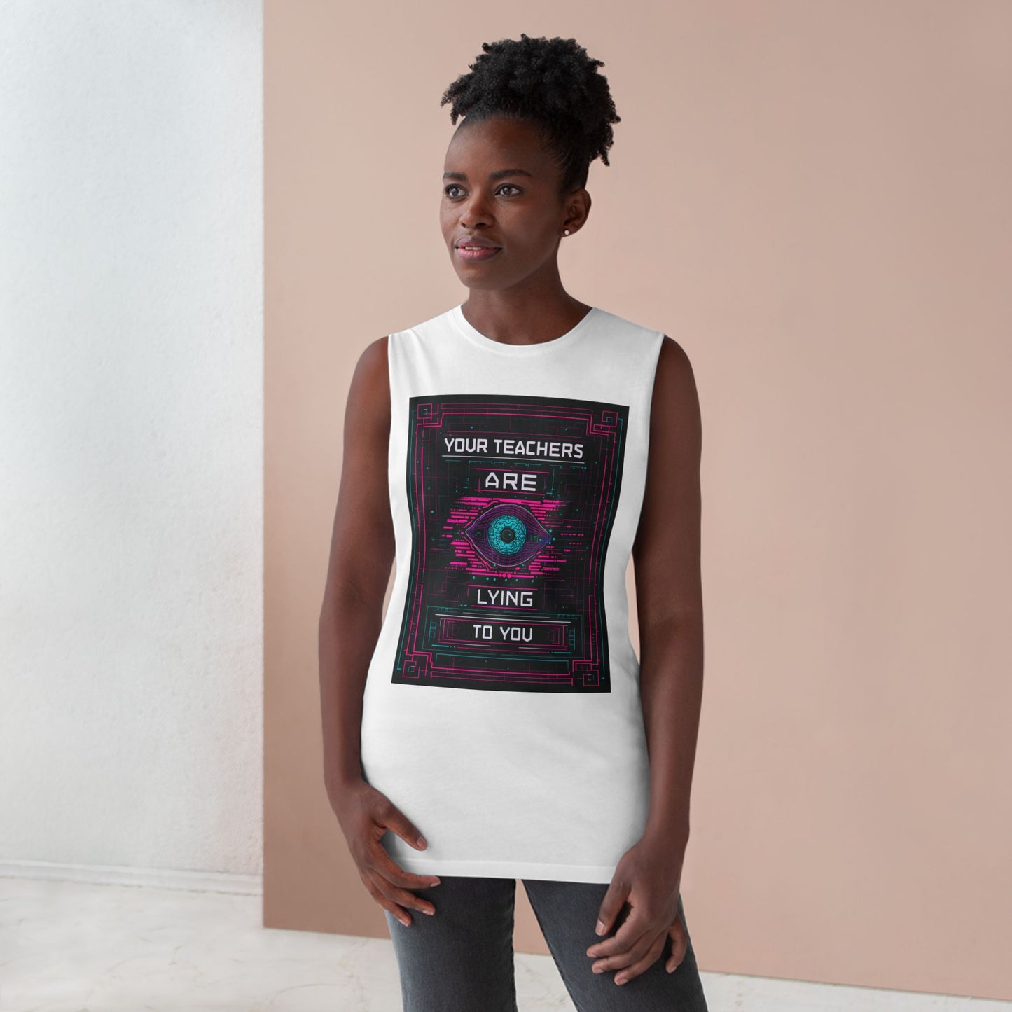 Your Teachers Are Lying To You Unisex Tank Top