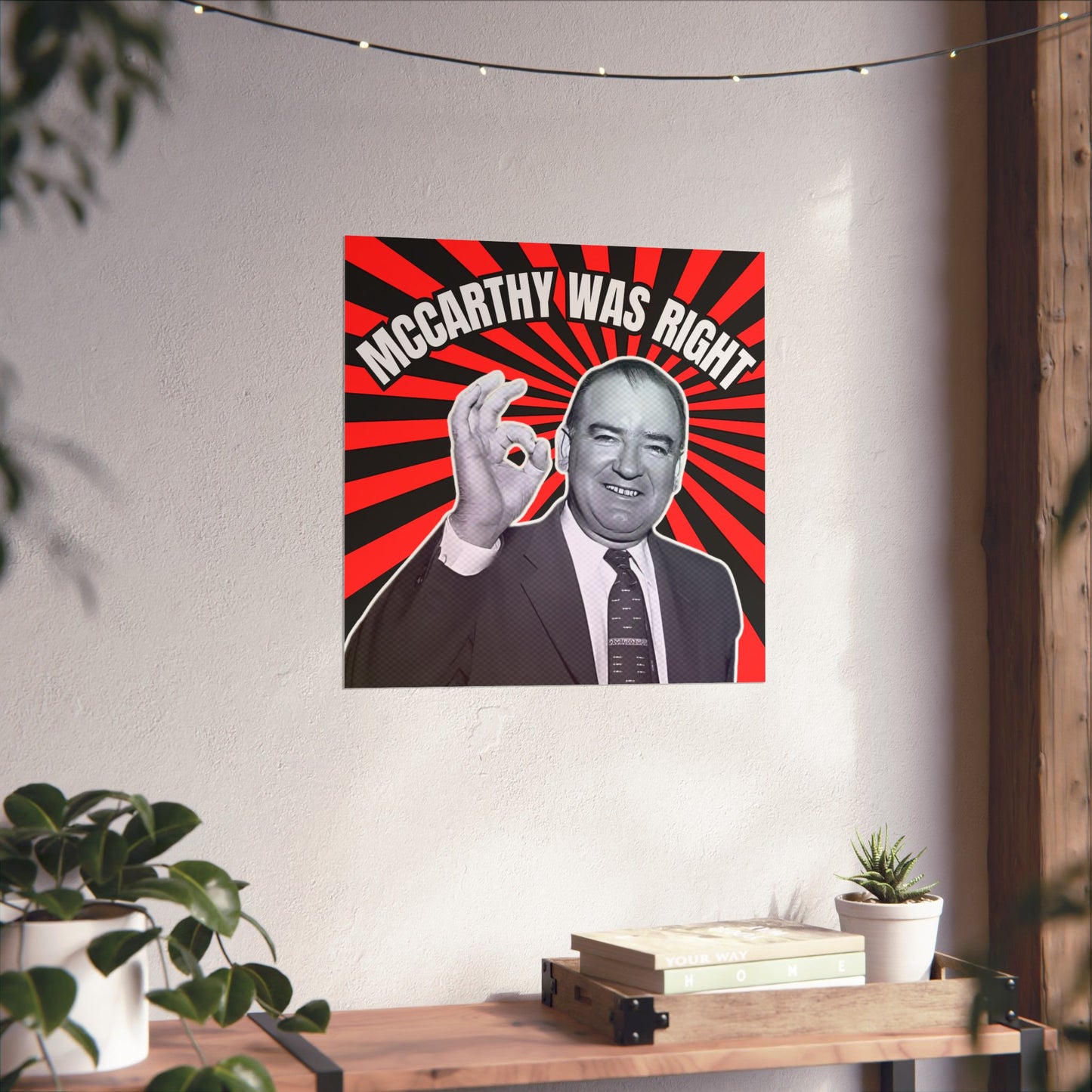 McCarthy Was Right Design 5 Matte Vertical Posters