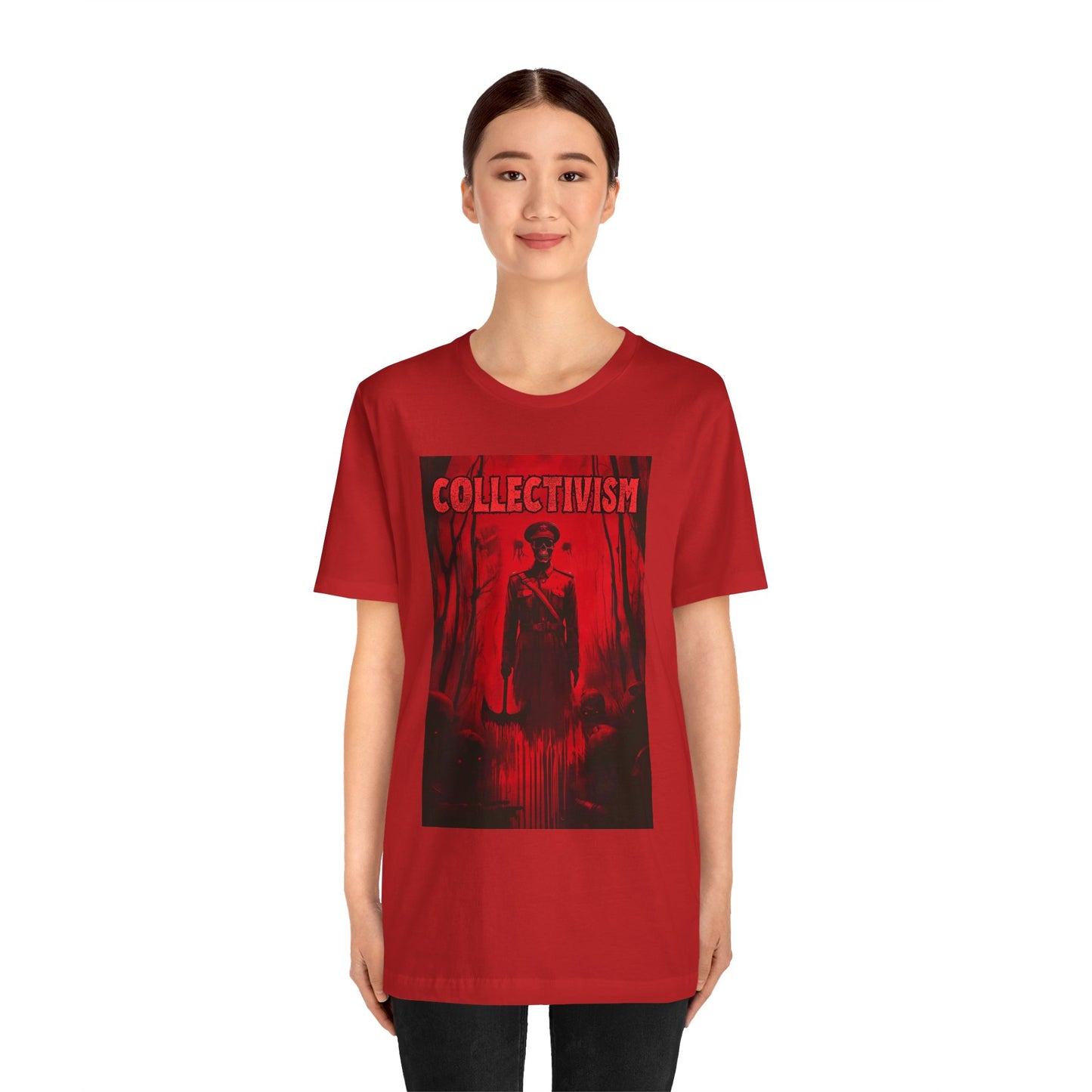 LIMITED EDITION HALLOWEEN 2025: Collectivism Horror Movie Jersey T-Shirt