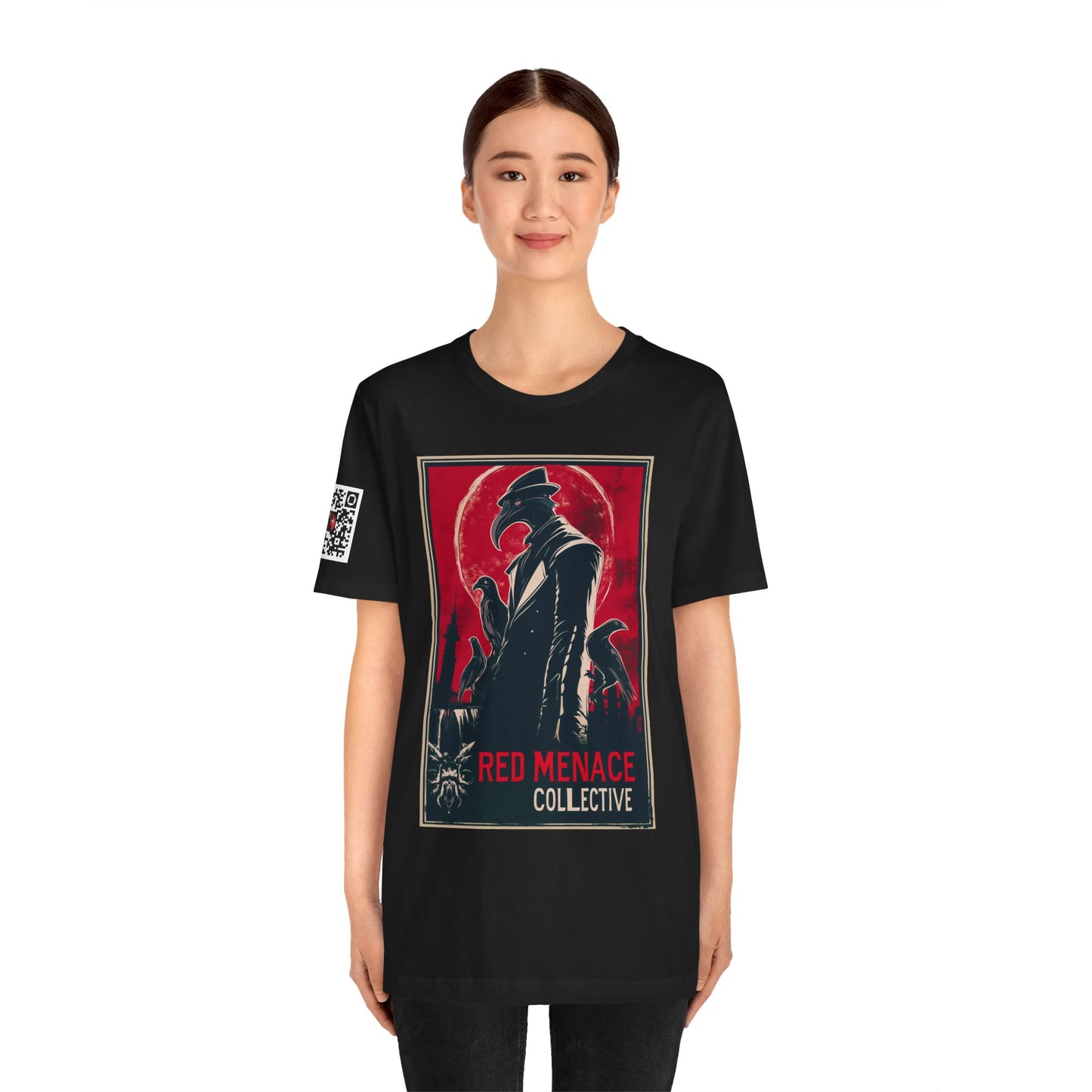 Red Menace Collective Propaganda Unisex Jersey Short Sleeve Tee