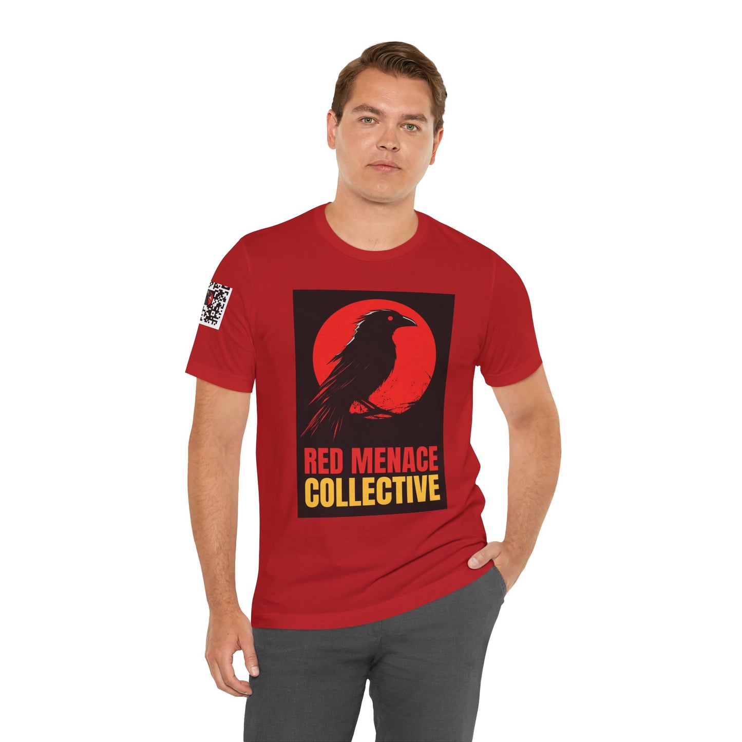 Red Menace Collective - Crow Unisex Jersey Short Sleeve Tee