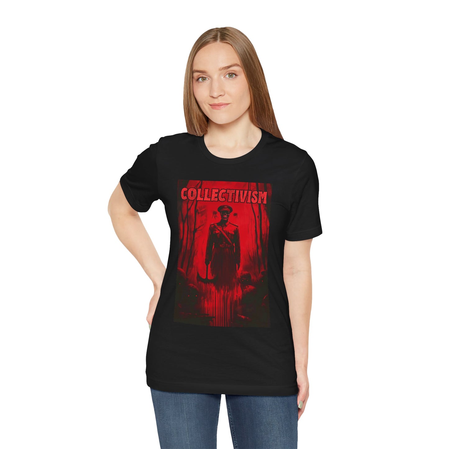 LIMITED EDITION HALLOWEEN 2025: Collectivism Horror Movie Jersey T-Shirt