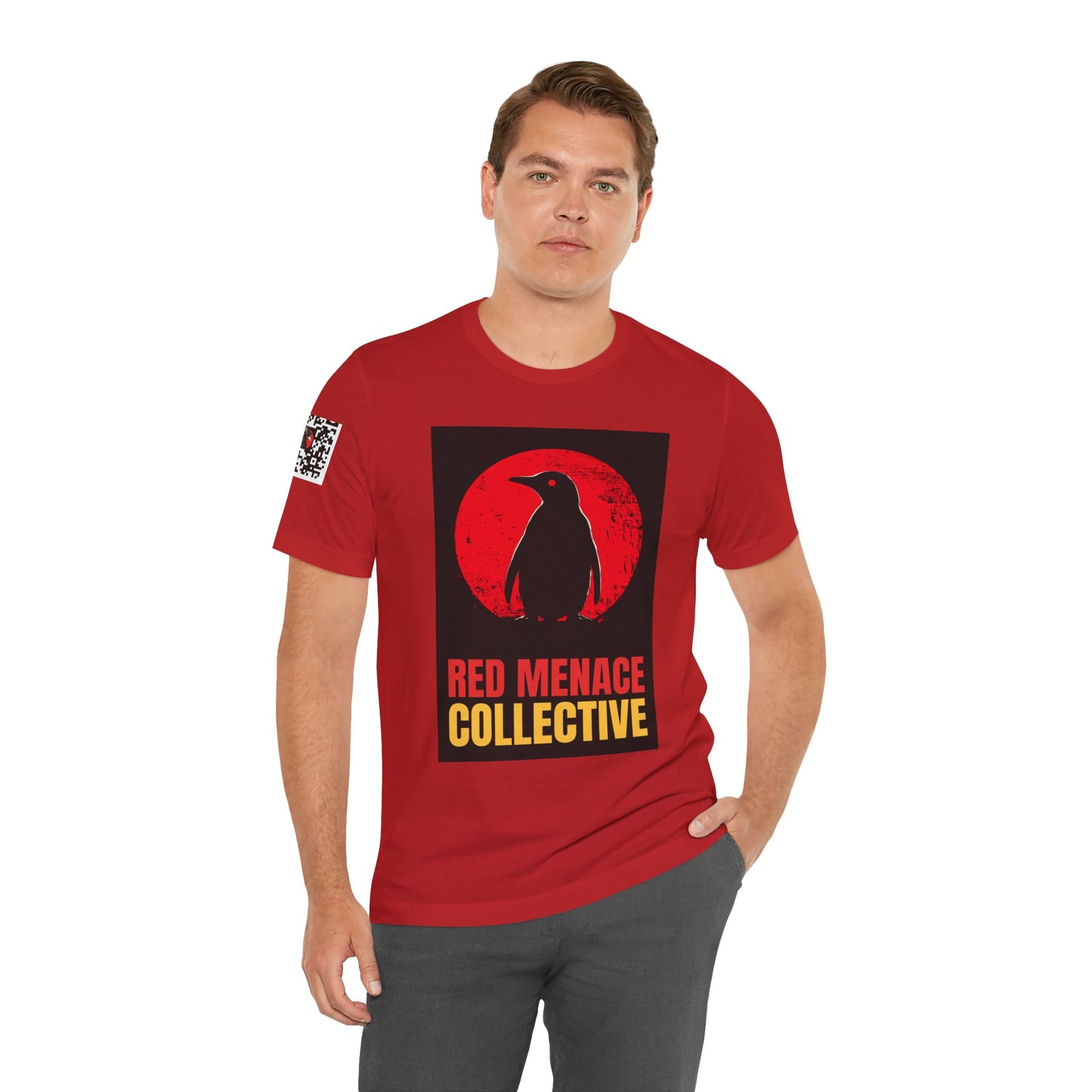Red Menace Collective - Penguin Unisex Jersey Short Sleeve Tee