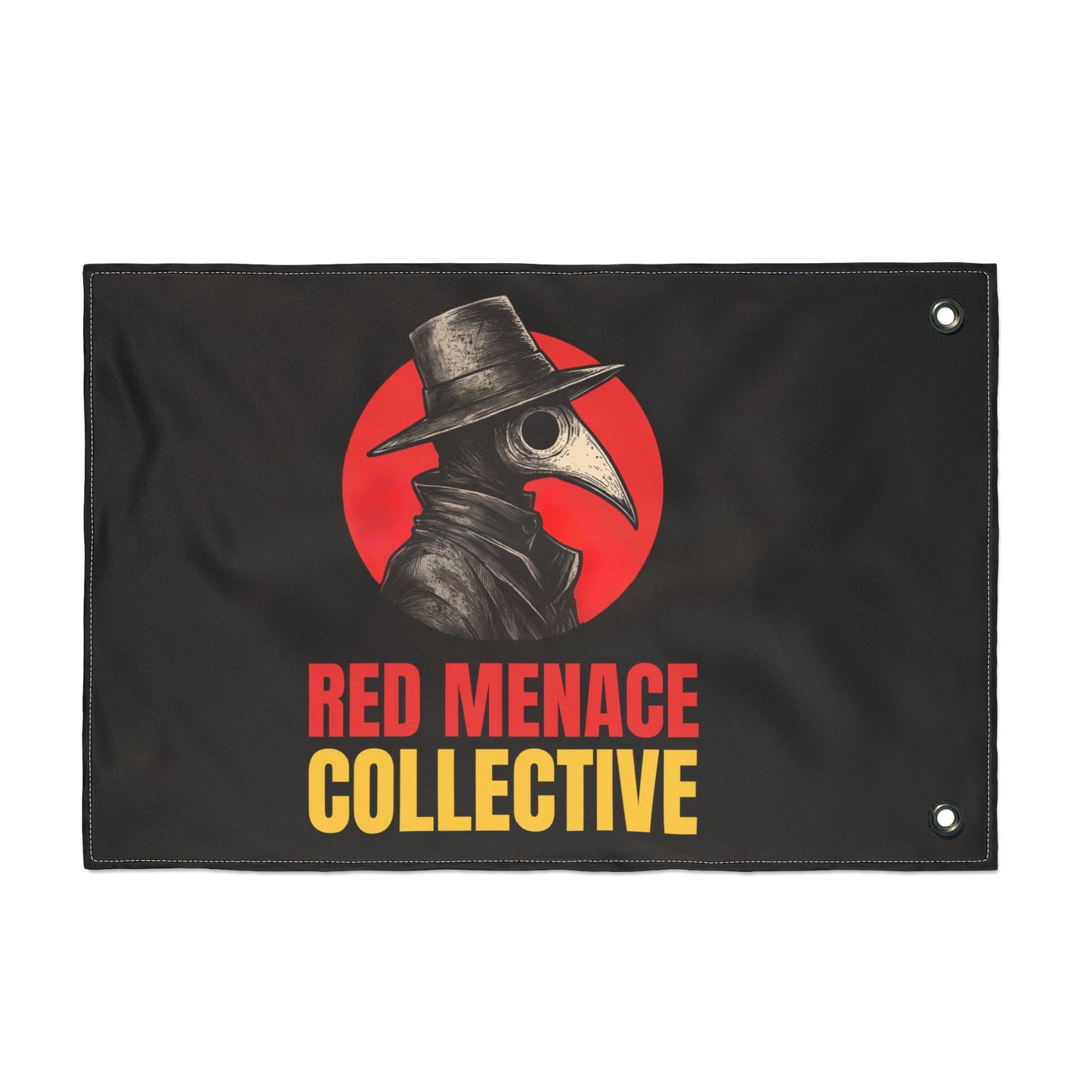 Red Menace Collective Double-Sided Decorative Flag