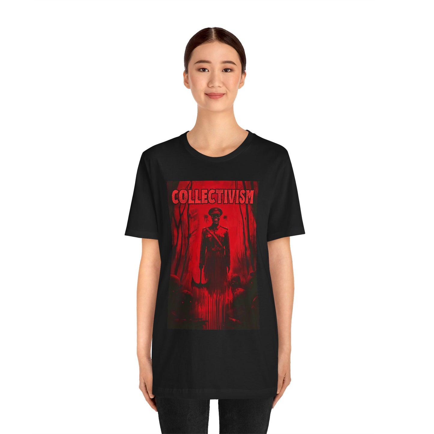 LIMITED EDITION HALLOWEEN 2025: Collectivism Horror Movie Jersey T-Shirt