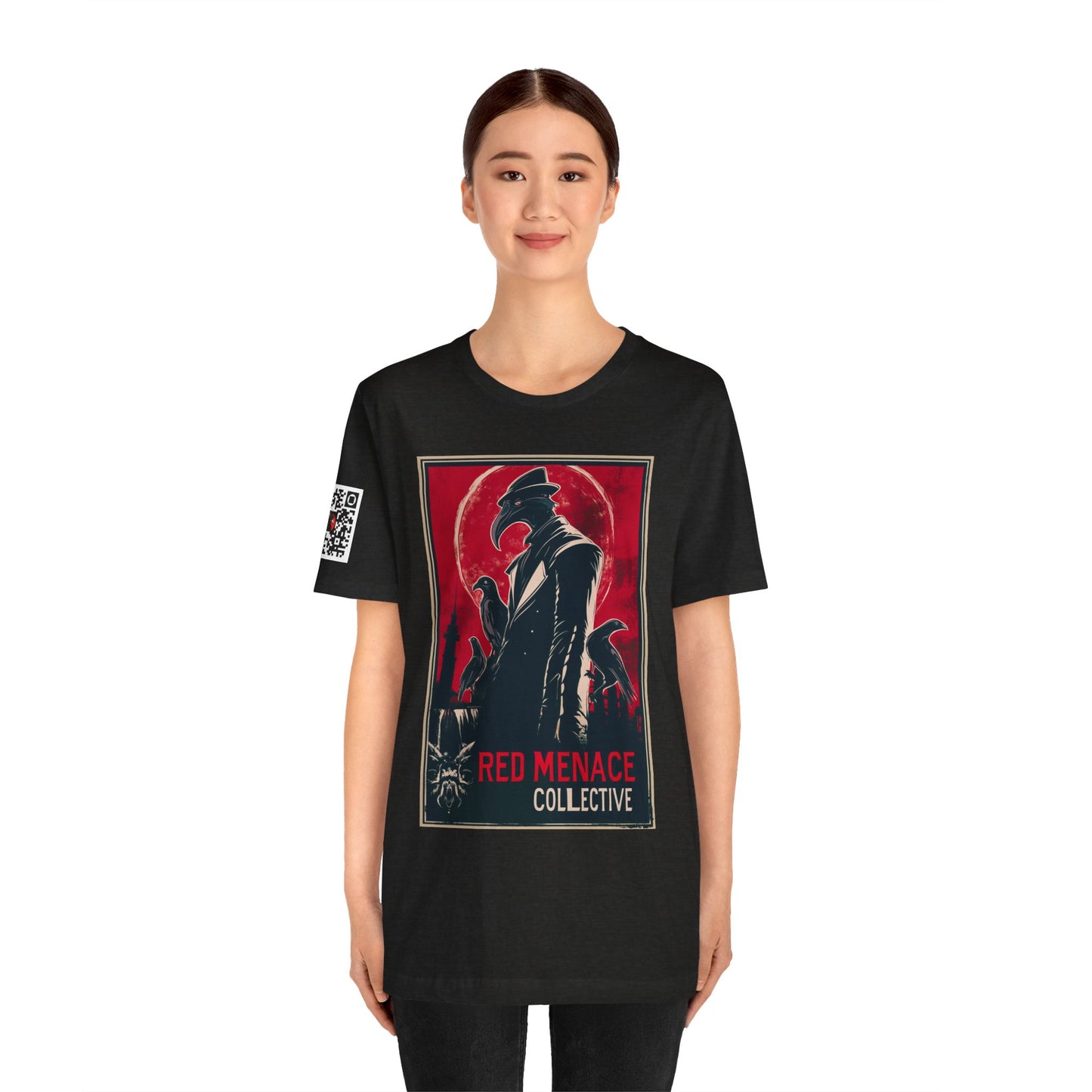 Red Menace Collective Propaganda Unisex Jersey Short Sleeve Tee