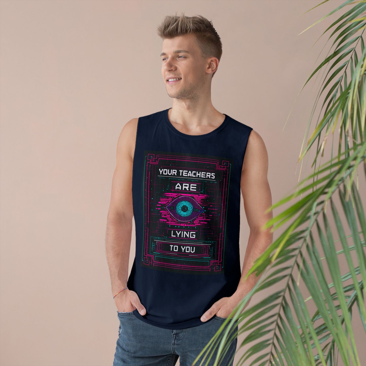 Your Teachers Are Lying To You Unisex Tank Top