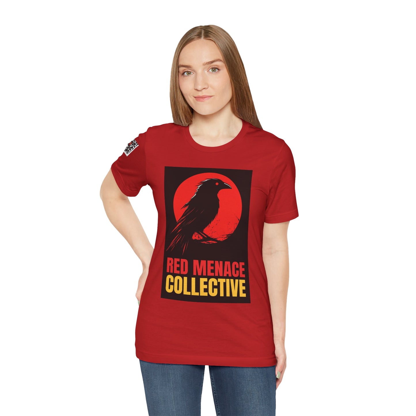 Red Menace Collective - Crow Unisex Jersey Short Sleeve Tee