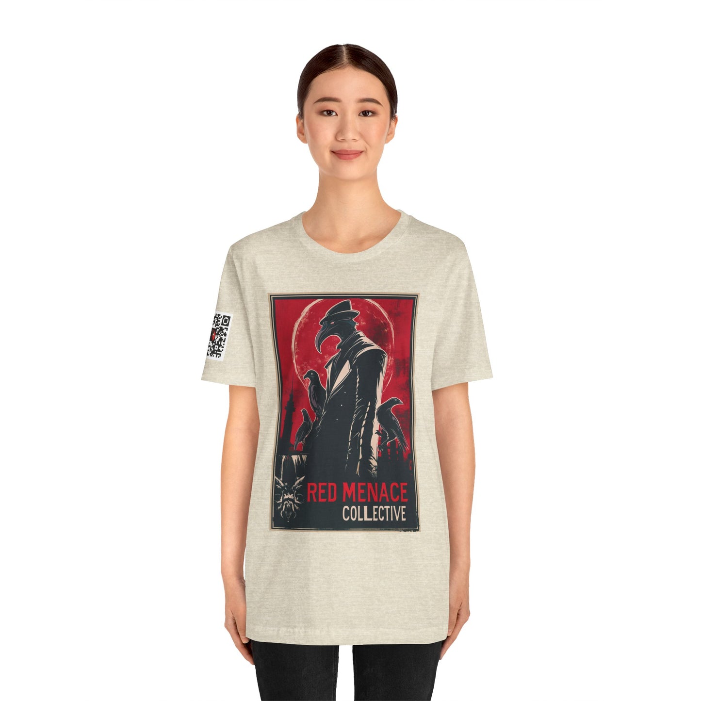Red Menace Collective Propaganda Unisex Jersey Short Sleeve Tee