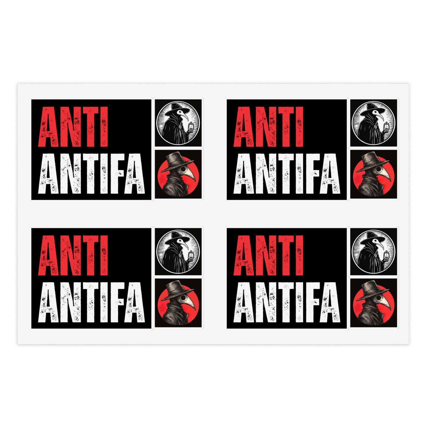 Anti-Antifa Sticker Sheets