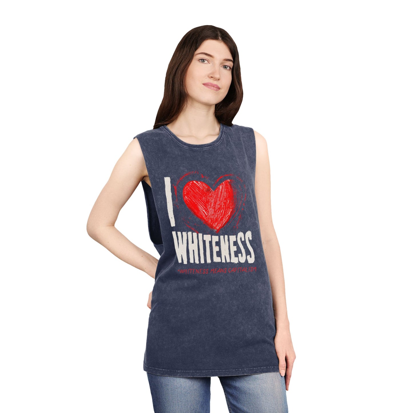 I Love Whitness (Whiteness Means Capitalism) Tank Top