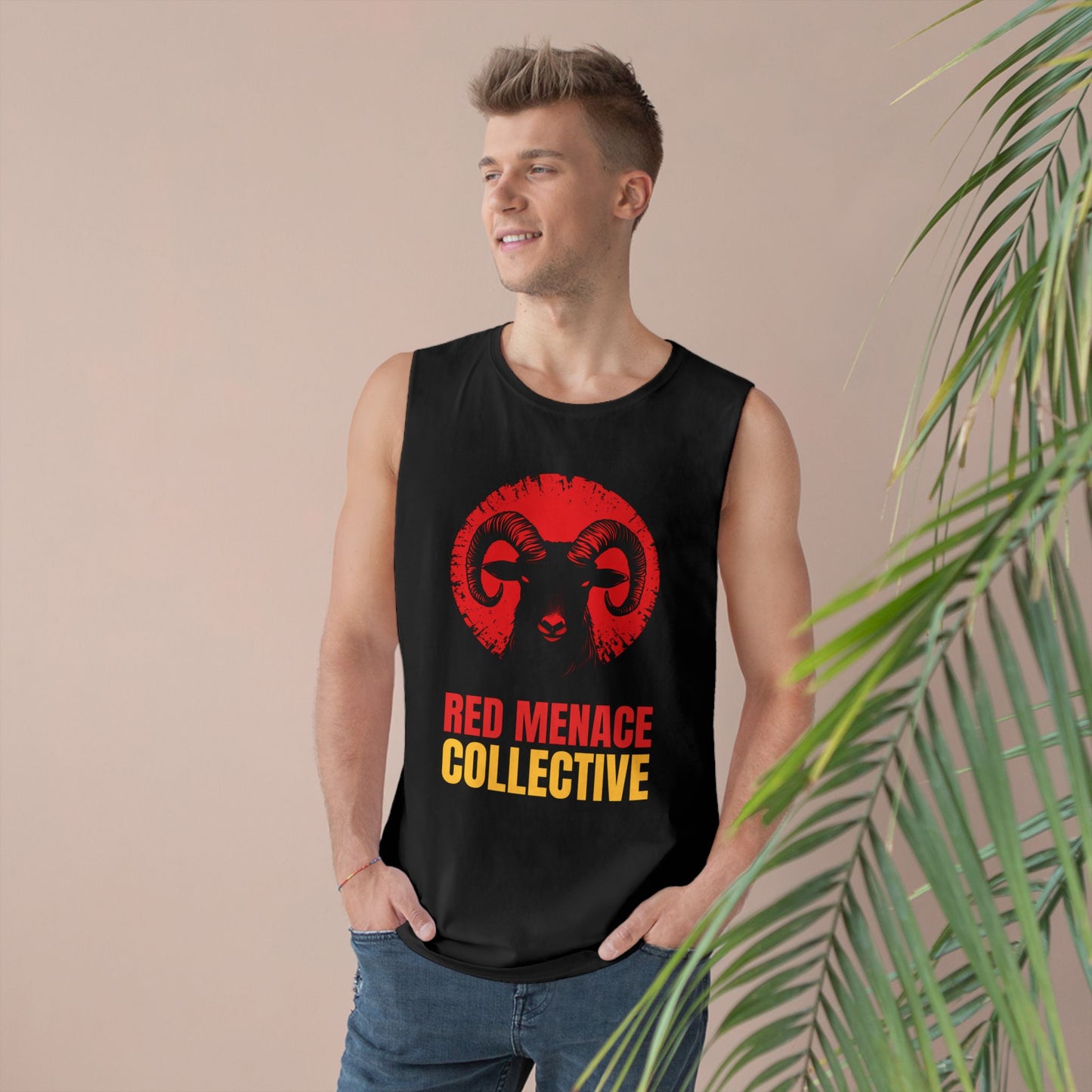 Red Menace Collective - Ram Unisex Barnard Tank
