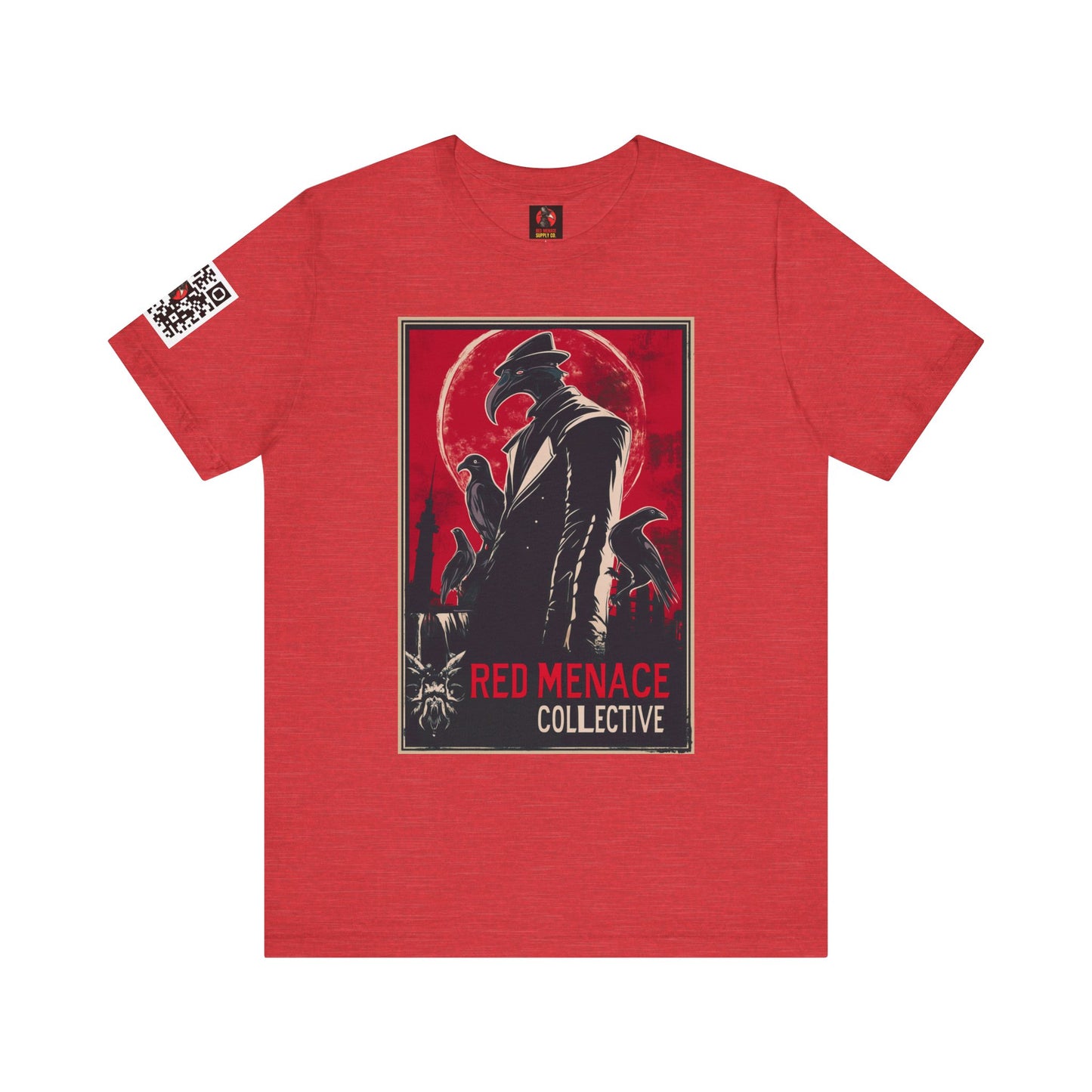 Red Menace Collective Propaganda Unisex Jersey Short Sleeve Tee