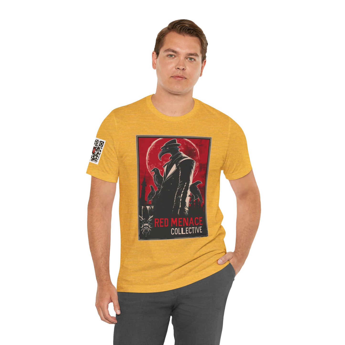 Red Menace Collective Propaganda Unisex Jersey Short Sleeve Tee