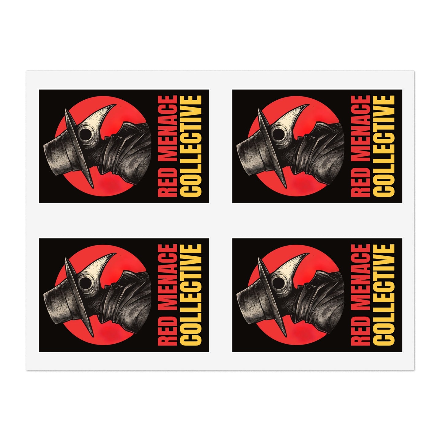 Red Menace Collective Sticker Sheets