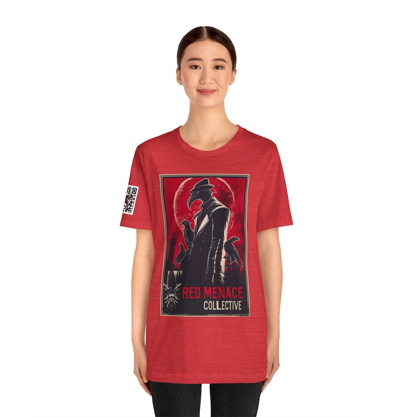 Red Menace Collective Propaganda Unisex Jersey Short Sleeve Tee