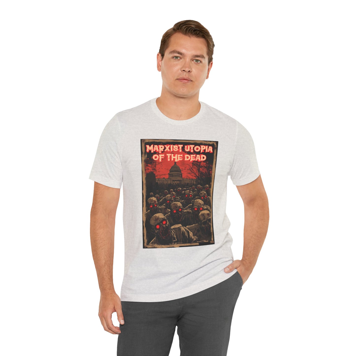 LIMITED EDITION HALLOWEEN 2025: Marxist Utopia of the Dead Movie Jersey T-Shirt