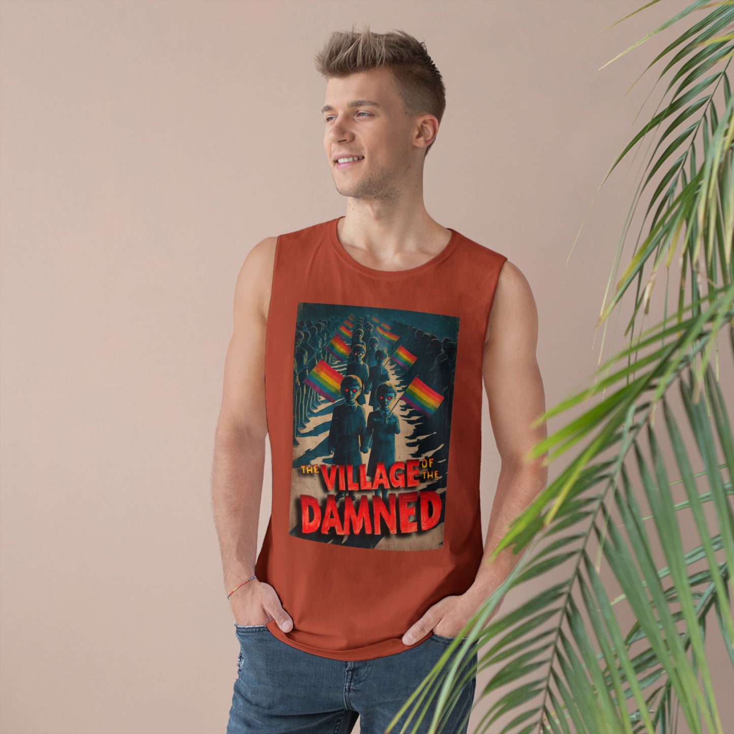 LIMITED EDITION HALLOWEEN 2025: Village Of The Damned Movie Poster Tank Top