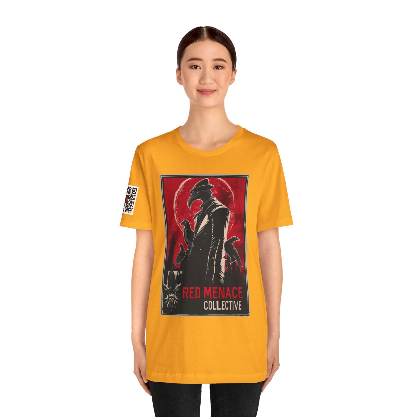Red Menace Collective Propaganda Unisex Jersey Short Sleeve Tee