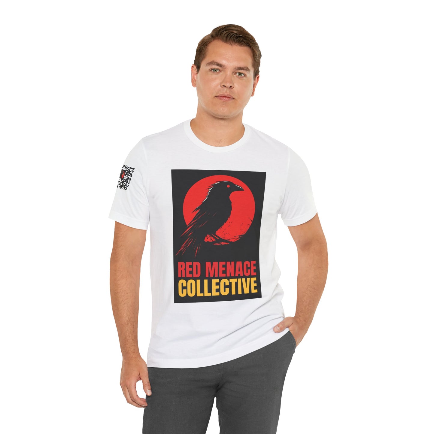 Red Menace Collective - Crow Unisex Jersey Short Sleeve Tee