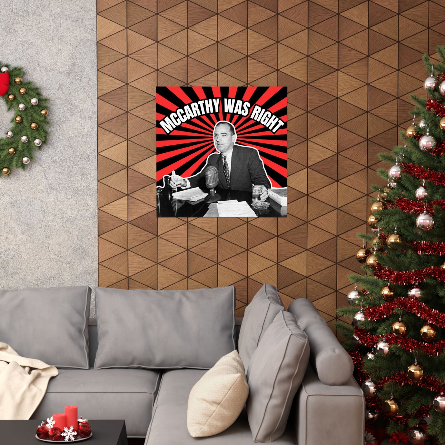 McCarthy Was Right Design 3 Matte Vertical Posters