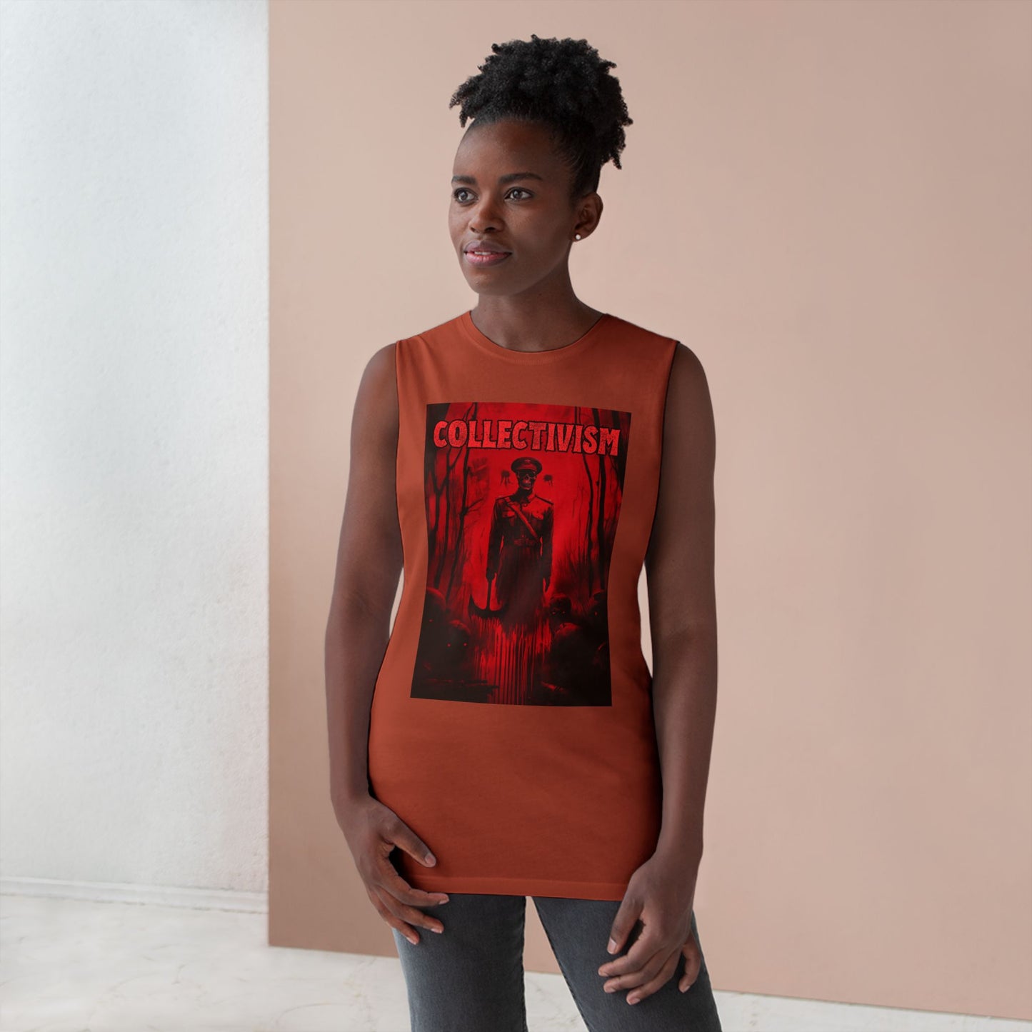LIMITED EDITION HALLOWEEN 2025: Collectivism Horror Movie Tank Top