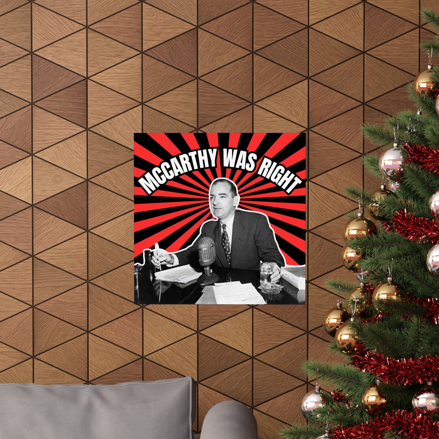 McCarthy Was Right Design 3 Matte Vertical Posters