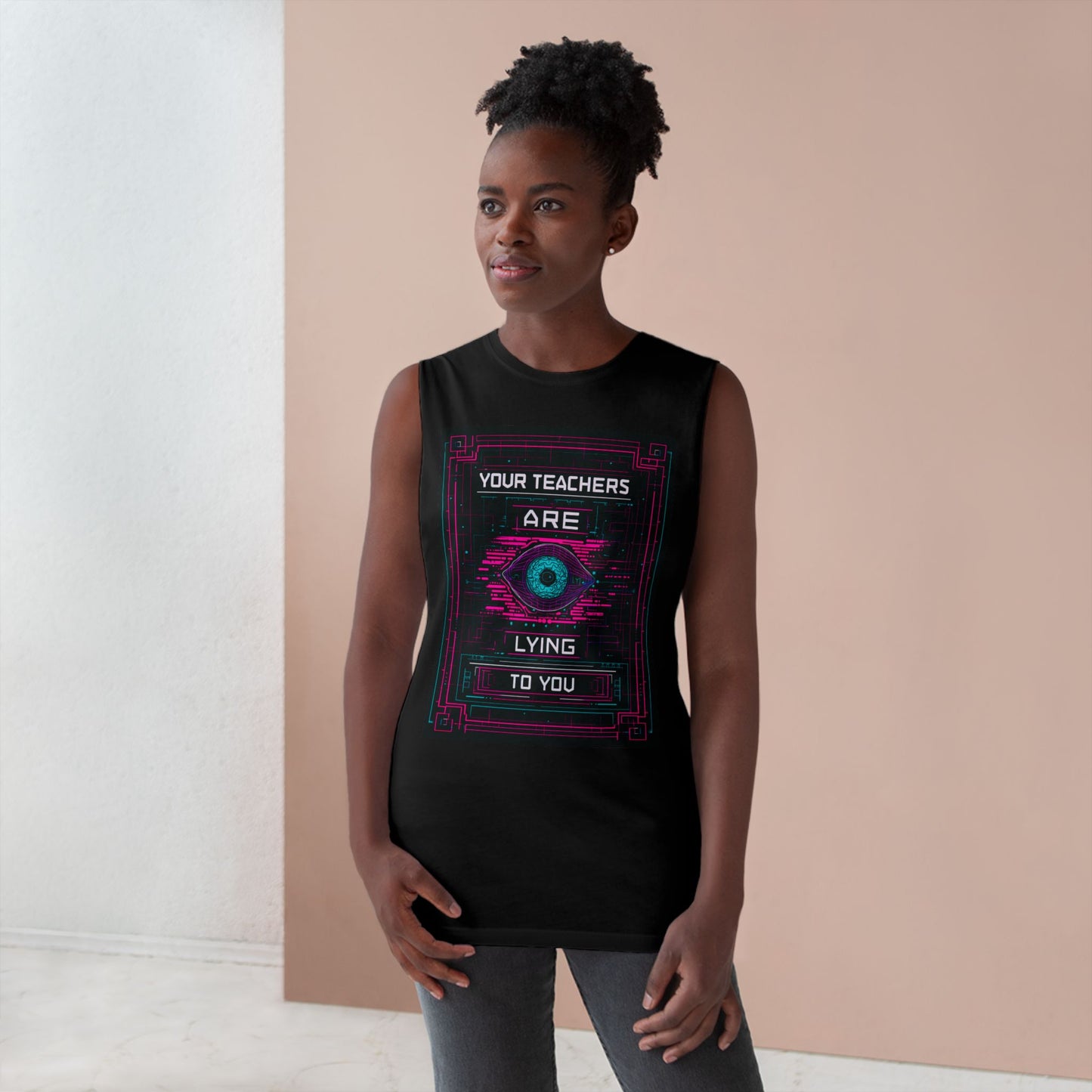 Your Teachers Are Lying To You Unisex Tank Top