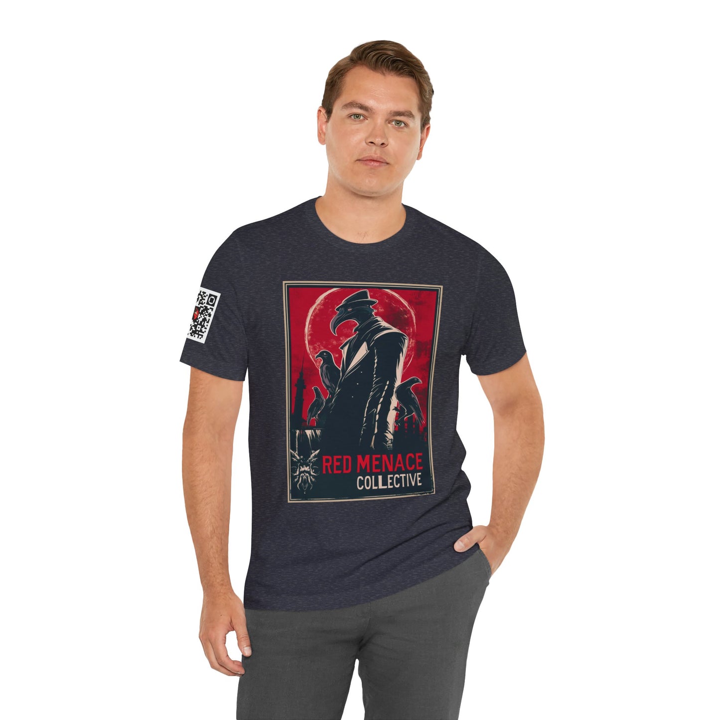 Red Menace Collective Propaganda Unisex Jersey Short Sleeve Tee