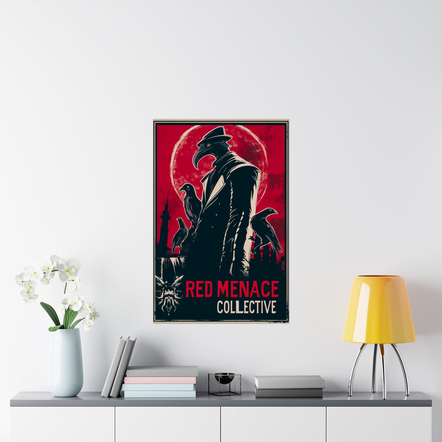 Red Menace Collective Propaganda Matte Vertical Posters