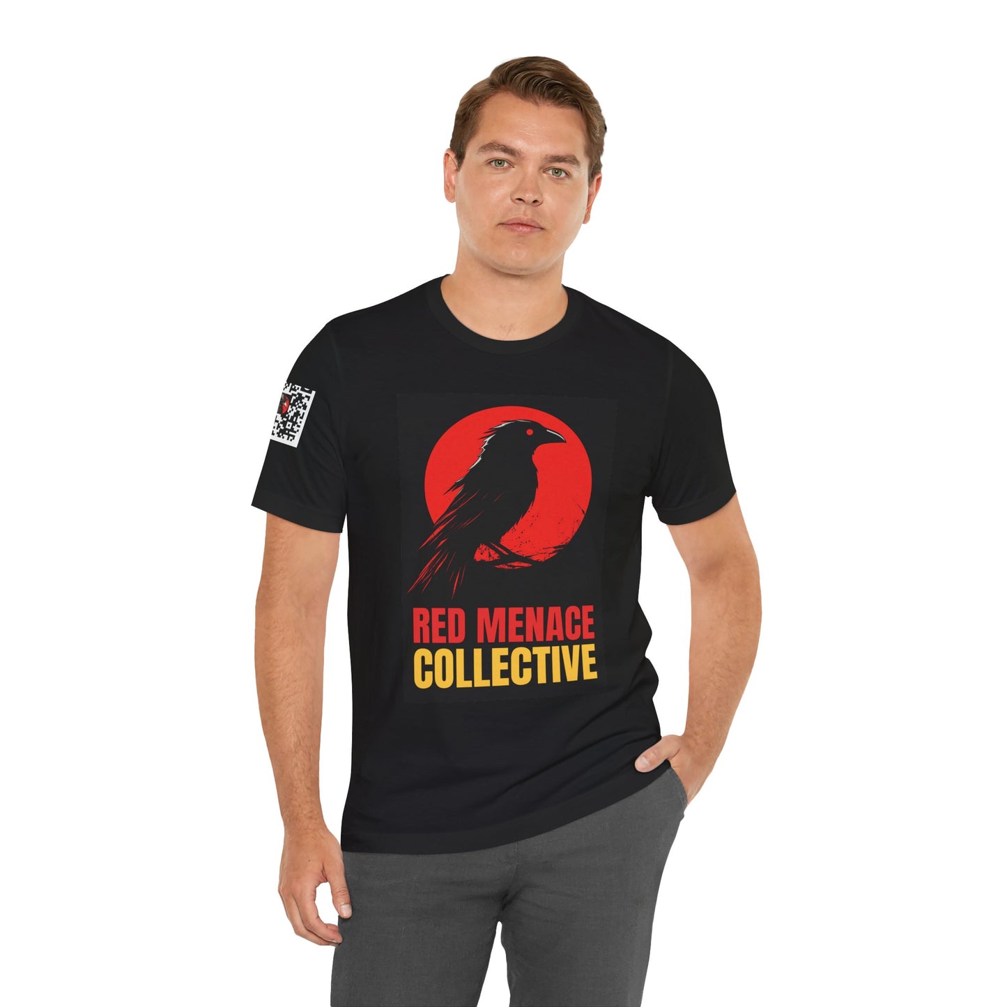 Red Menace Collective - Crow Unisex Jersey Short Sleeve Tee