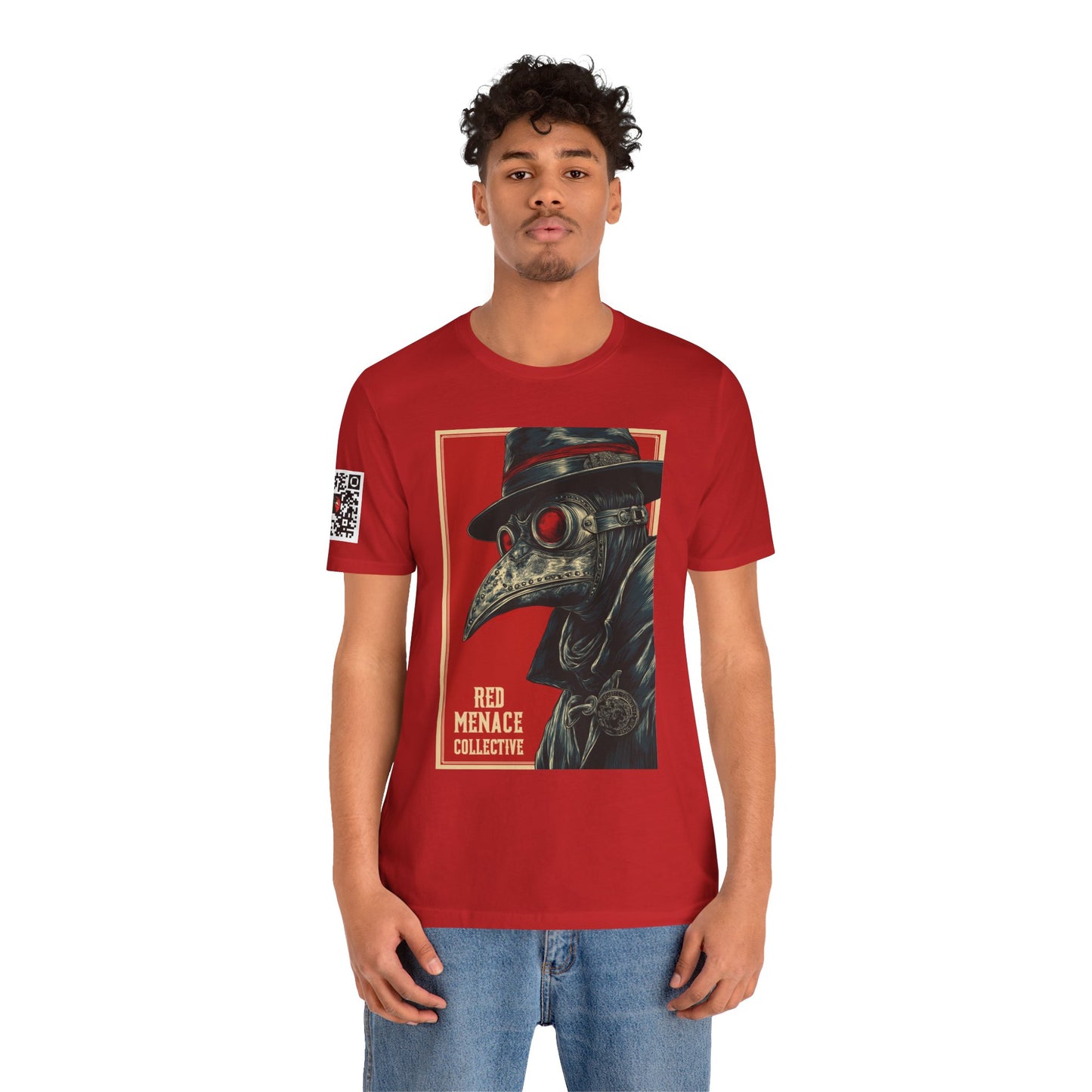Red Menace Collective Plague Doctor Propaganda T-Shirt