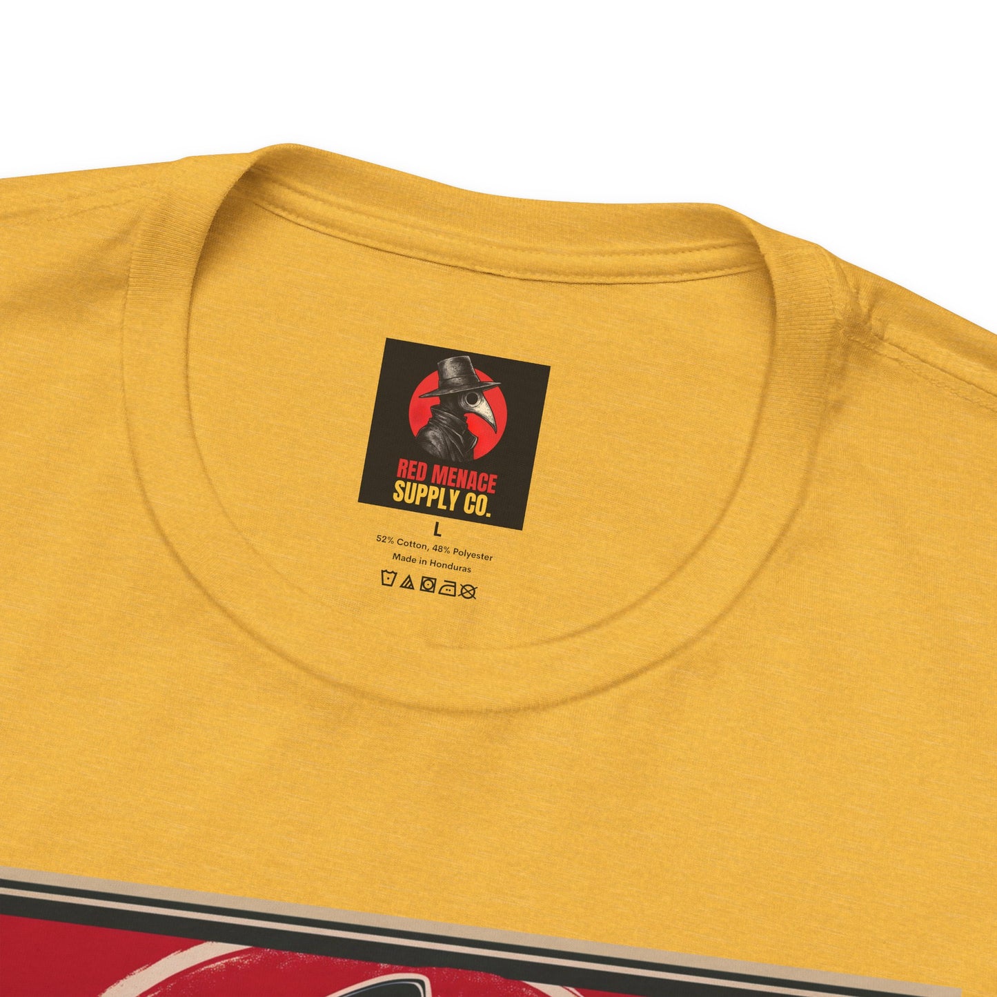 Red Menace Collective Propaganda Unisex Jersey Short Sleeve Tee