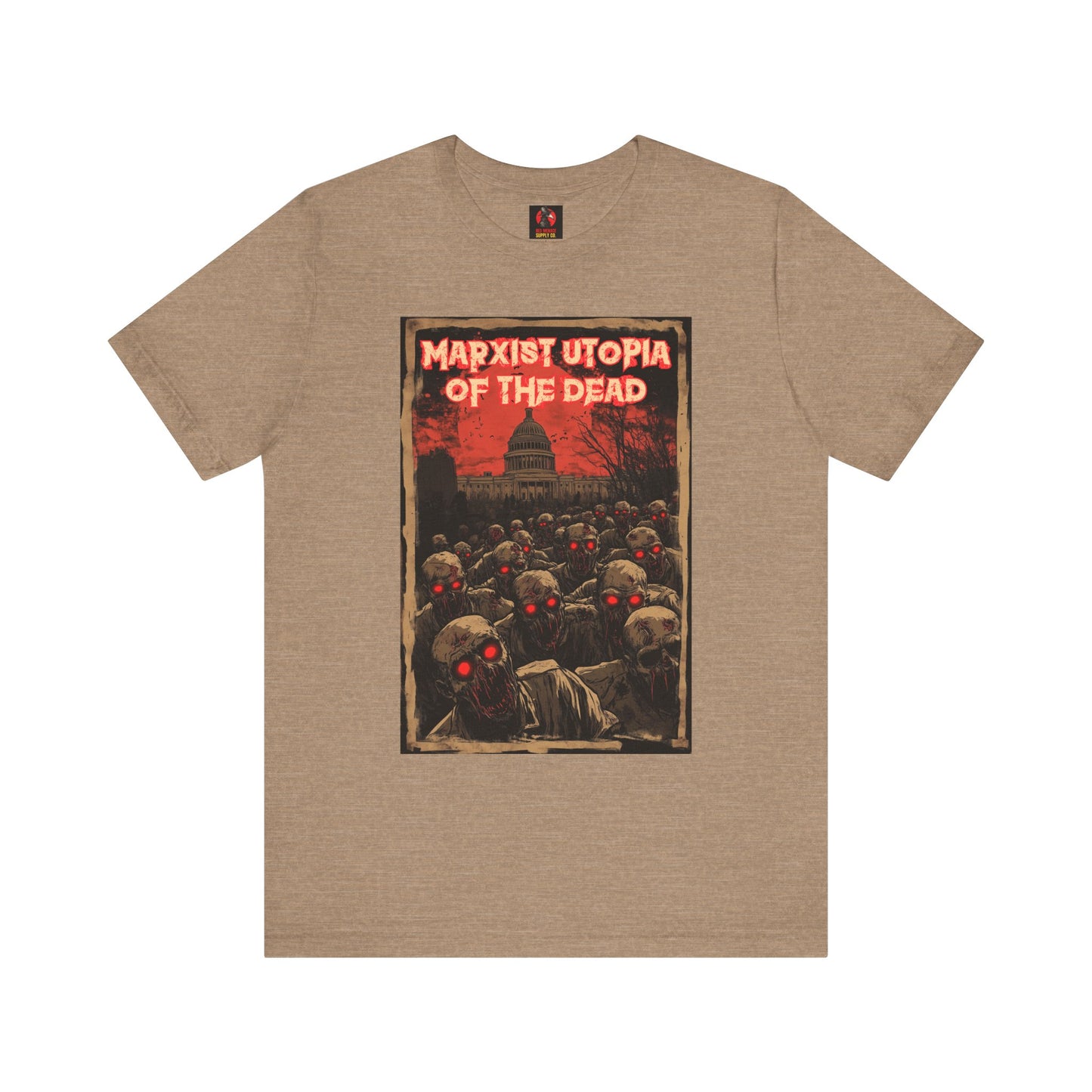 LIMITED EDITION HALLOWEEN 2025: Marxist Utopia of the Dead Movie Jersey T-Shirt