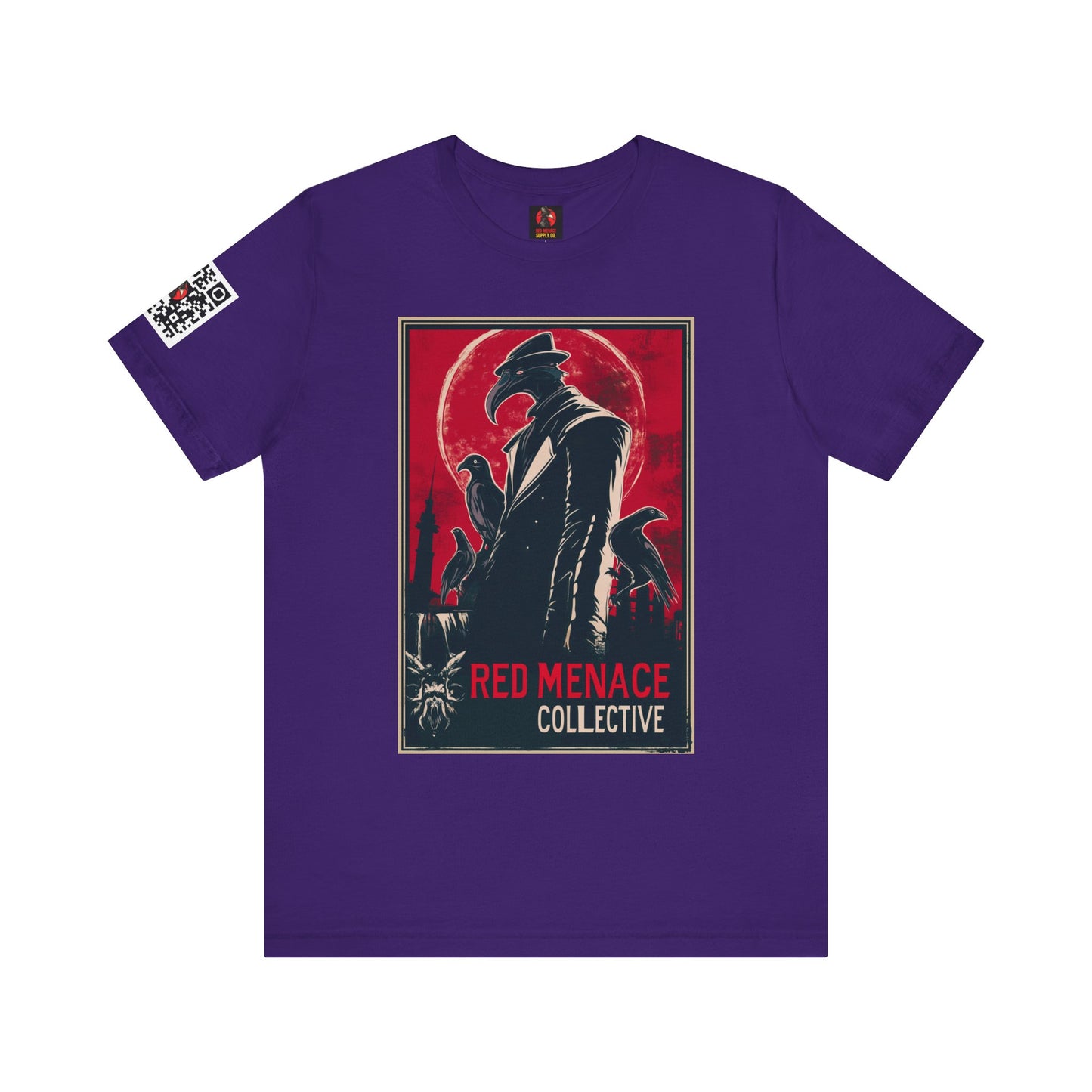 Red Menace Collective Propaganda Unisex Jersey Short Sleeve Tee