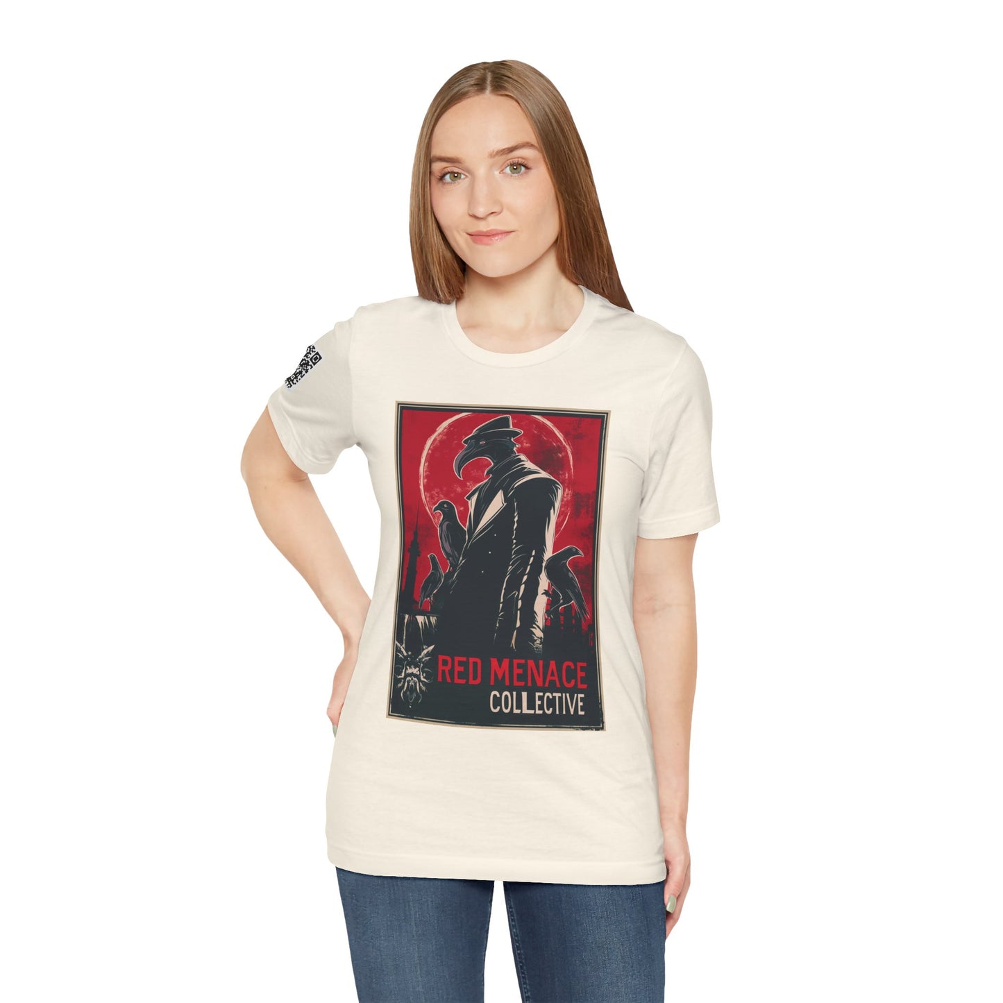 Red Menace Collective Propaganda Unisex Jersey Short Sleeve Tee