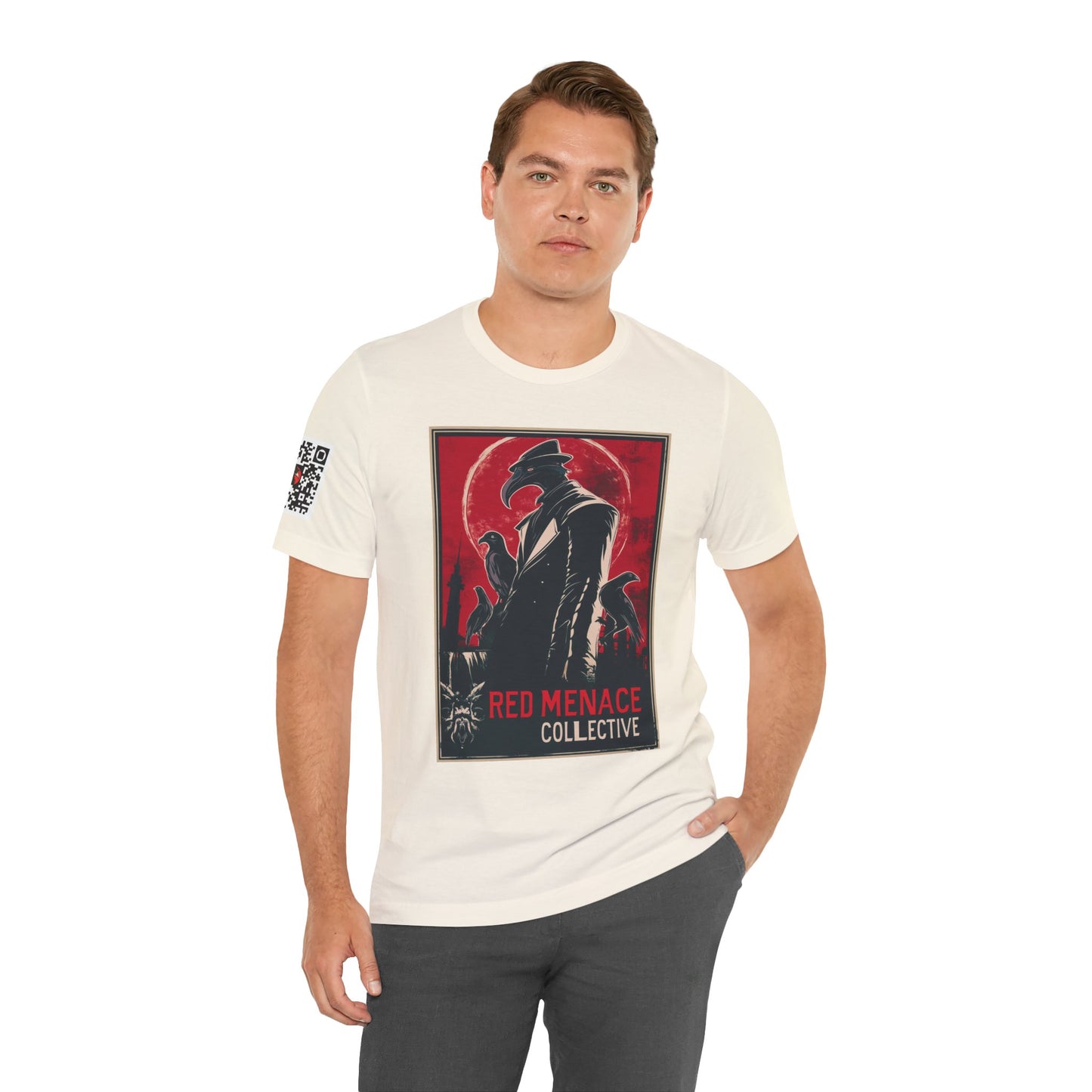 Red Menace Collective Propaganda Unisex Jersey Short Sleeve Tee