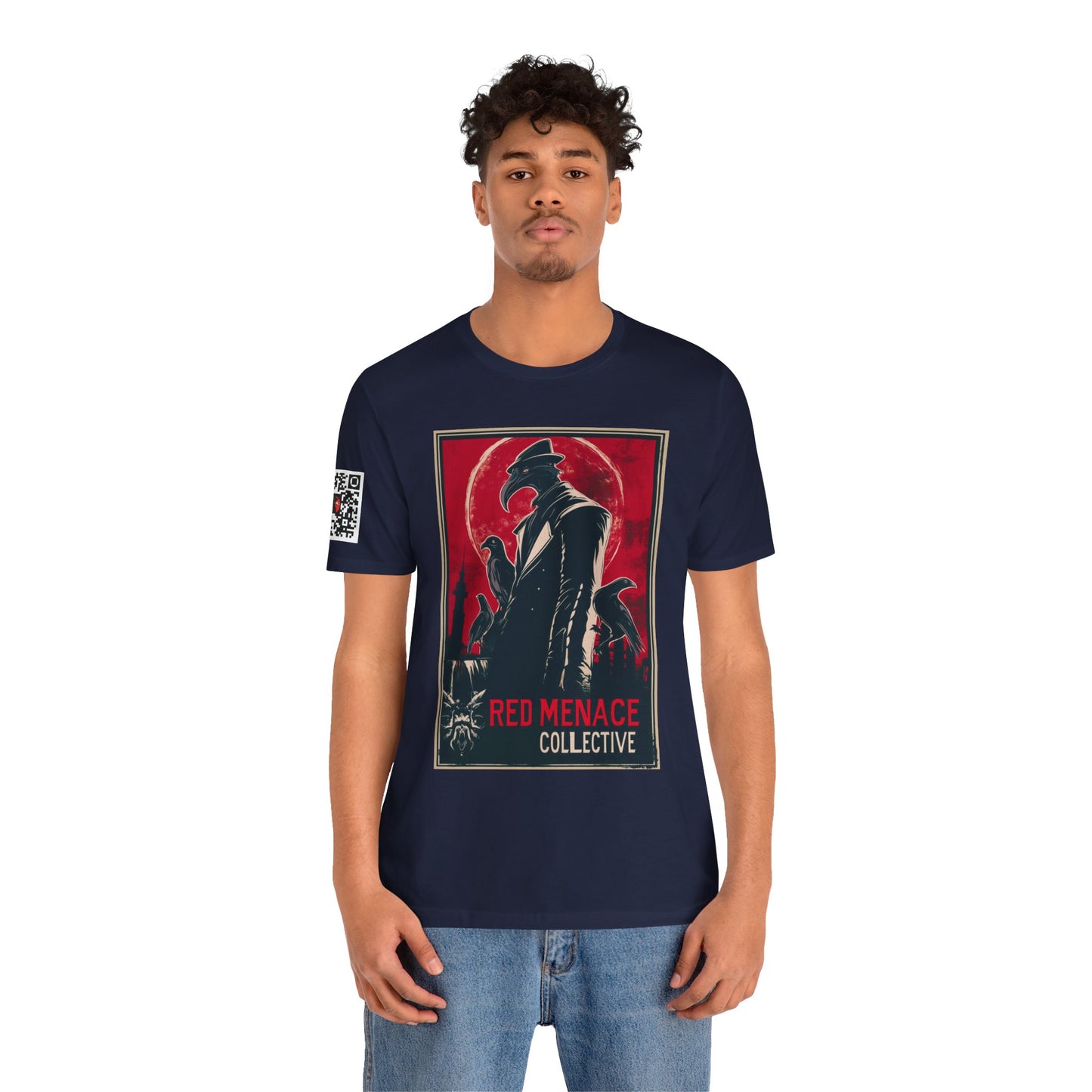 Red Menace Collective Propaganda Unisex Jersey Short Sleeve Tee