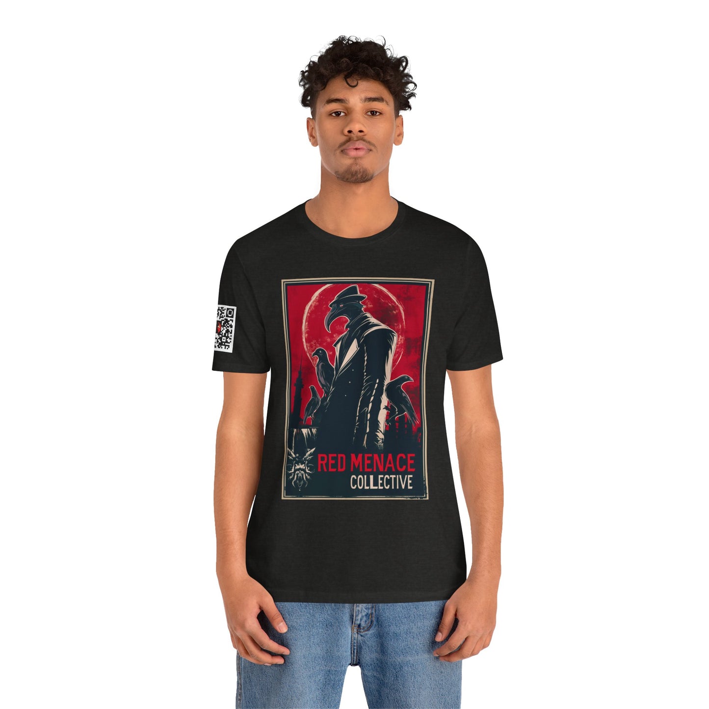 Red Menace Collective Propaganda Unisex Jersey Short Sleeve Tee