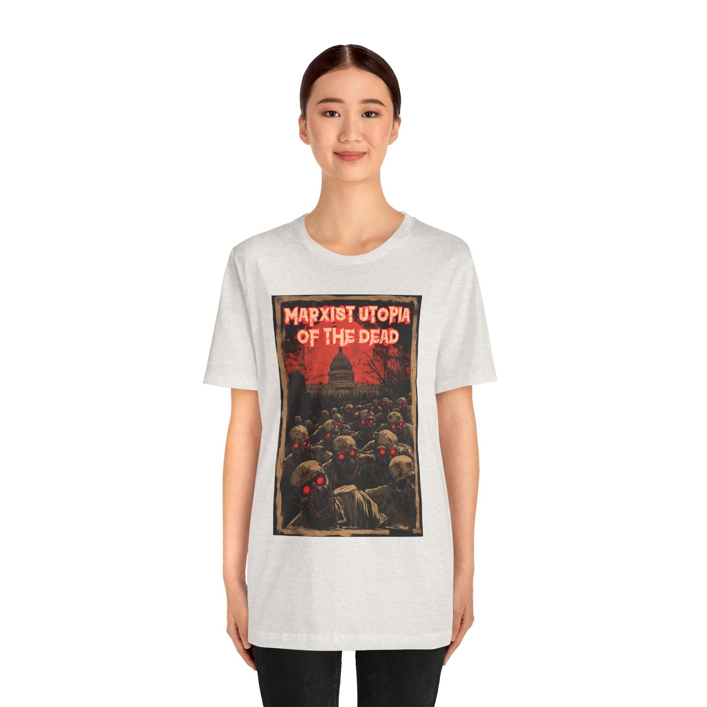 LIMITED EDITION HALLOWEEN 2025: Marxist Utopia of the Dead Movie Jersey T-Shirt